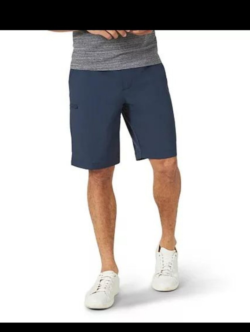 NWT Lee Tri-Flex Performance Shorts Men’s 32 Dark Navy Golf Stretch